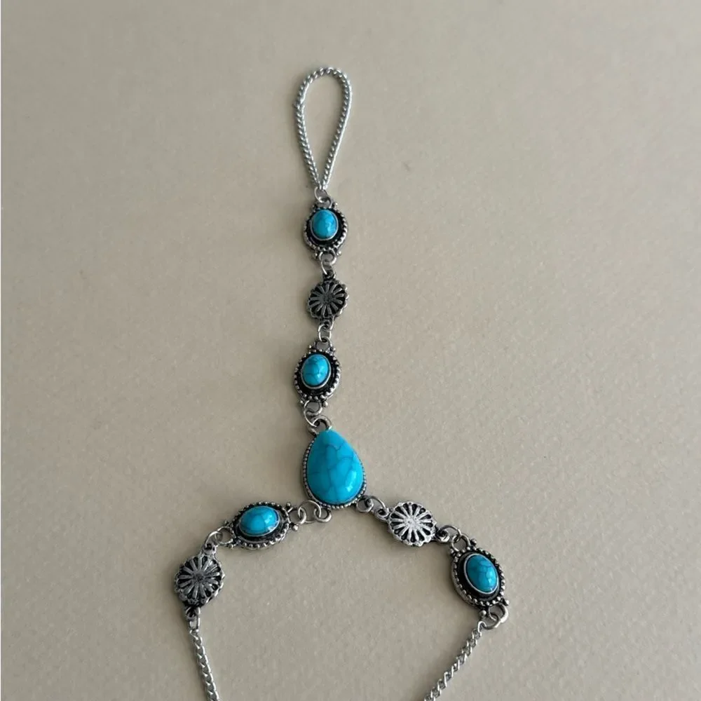 Stone hand chain N1917